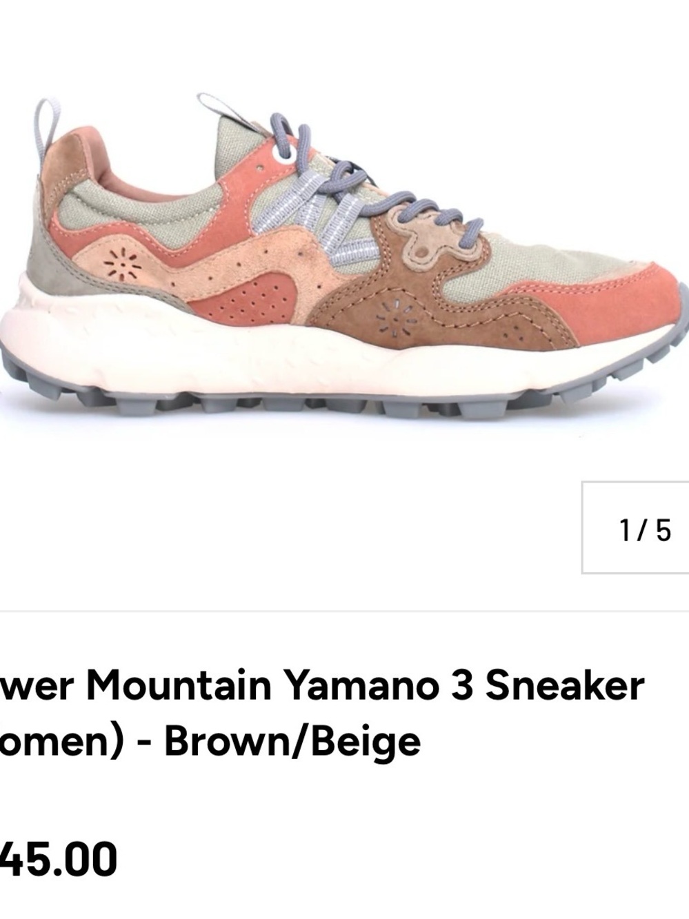 Yamano 3 Women’s Casual Sneaker - Brown/Beige
